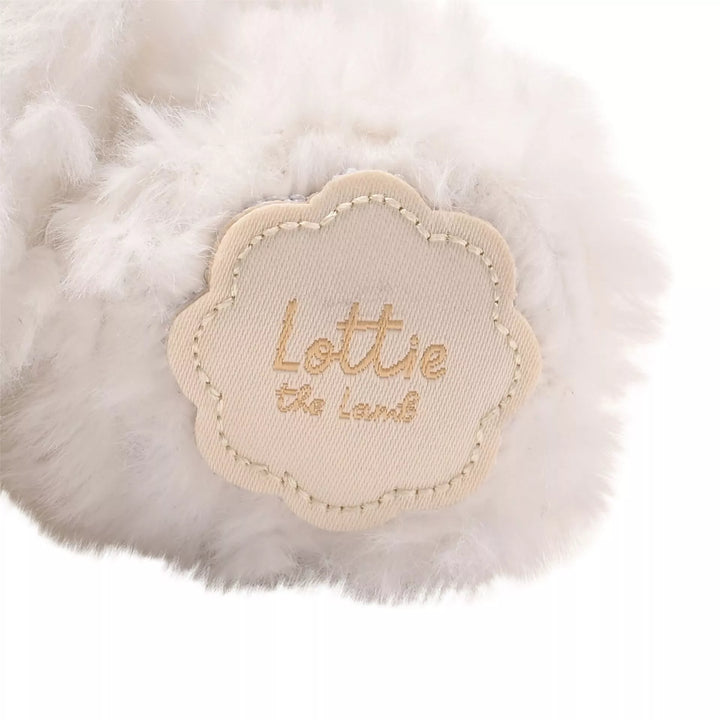 Lottie The Plush Sitting White Lamb Softie