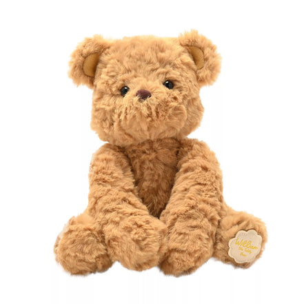 William The Plush Sitting Brown Teddy Bear