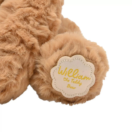 William The Plush Sitting Brown Teddy Bear