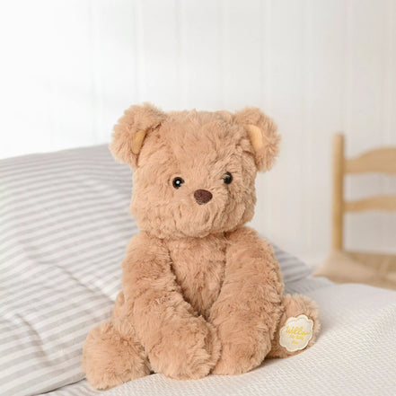 William The Plush Sitting Brown Teddy Bear