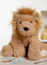 Leo The Plush Sitting Brown Lion