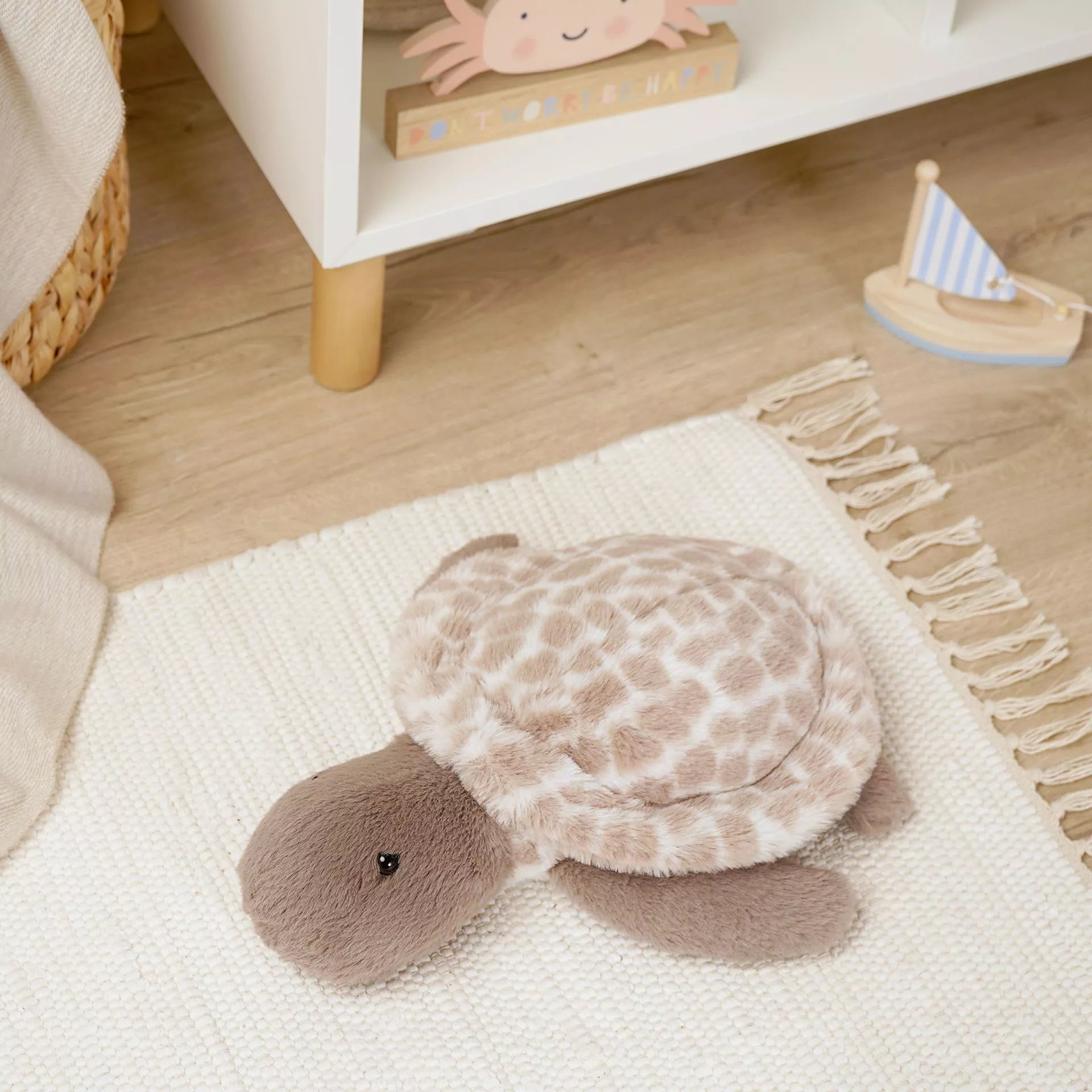 Toby The Plush Brown Turtle