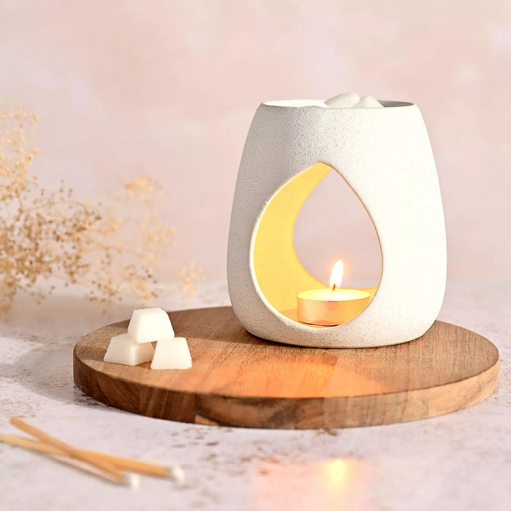 Serenity Wax Melt Burner White
