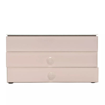 Sophia Classic Nude Glass Jewellery Storage Drawers