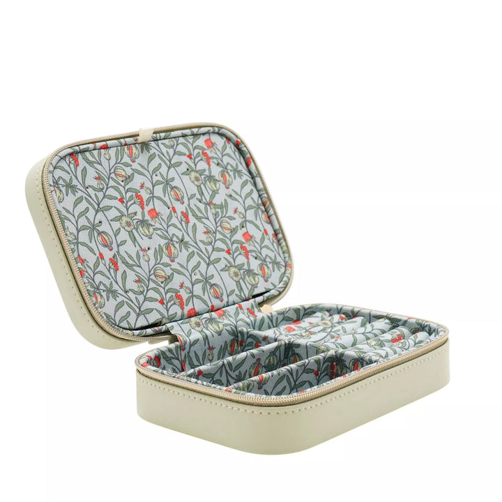 Green Floral Jewellery Box