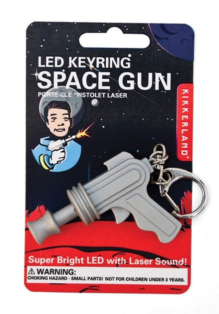 Space Gun Led Keychain