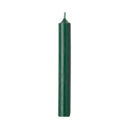 Cylinder Candle dark green
