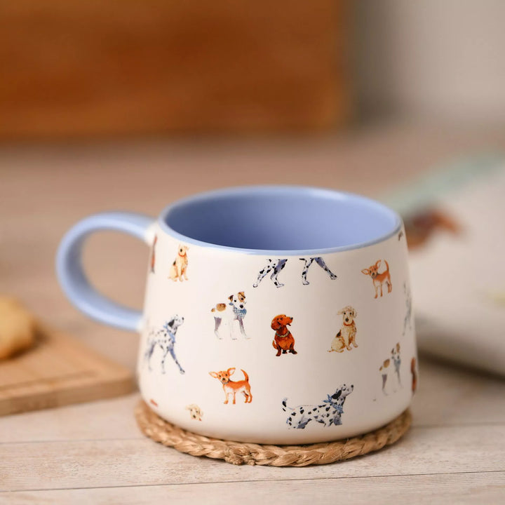 Dog Pattern Ceramic Mug