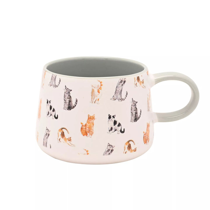 Cat Pattern Ceramic Mug