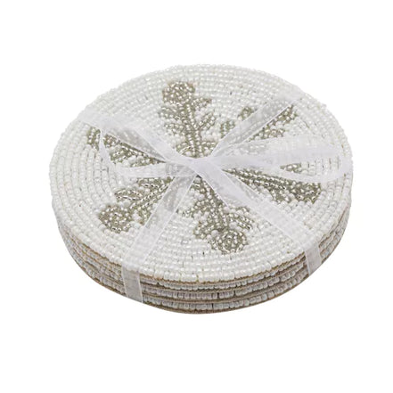 Snowflake Coasters - Set of 4