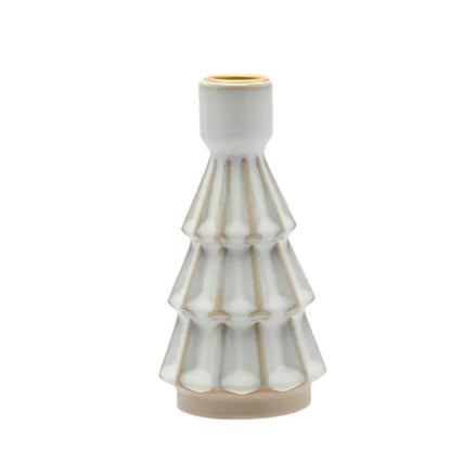 Ceramic Candle Holder - Grey
