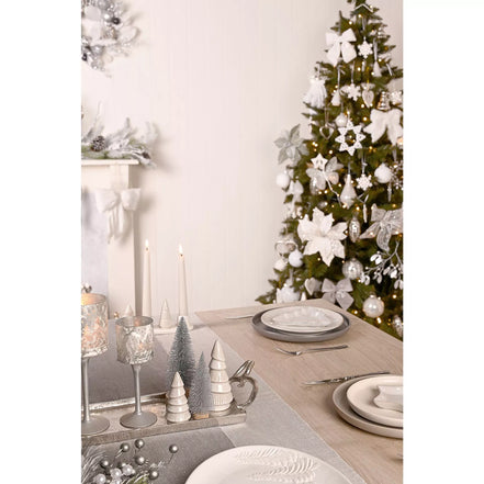 White Large Velvet Bow Hanger