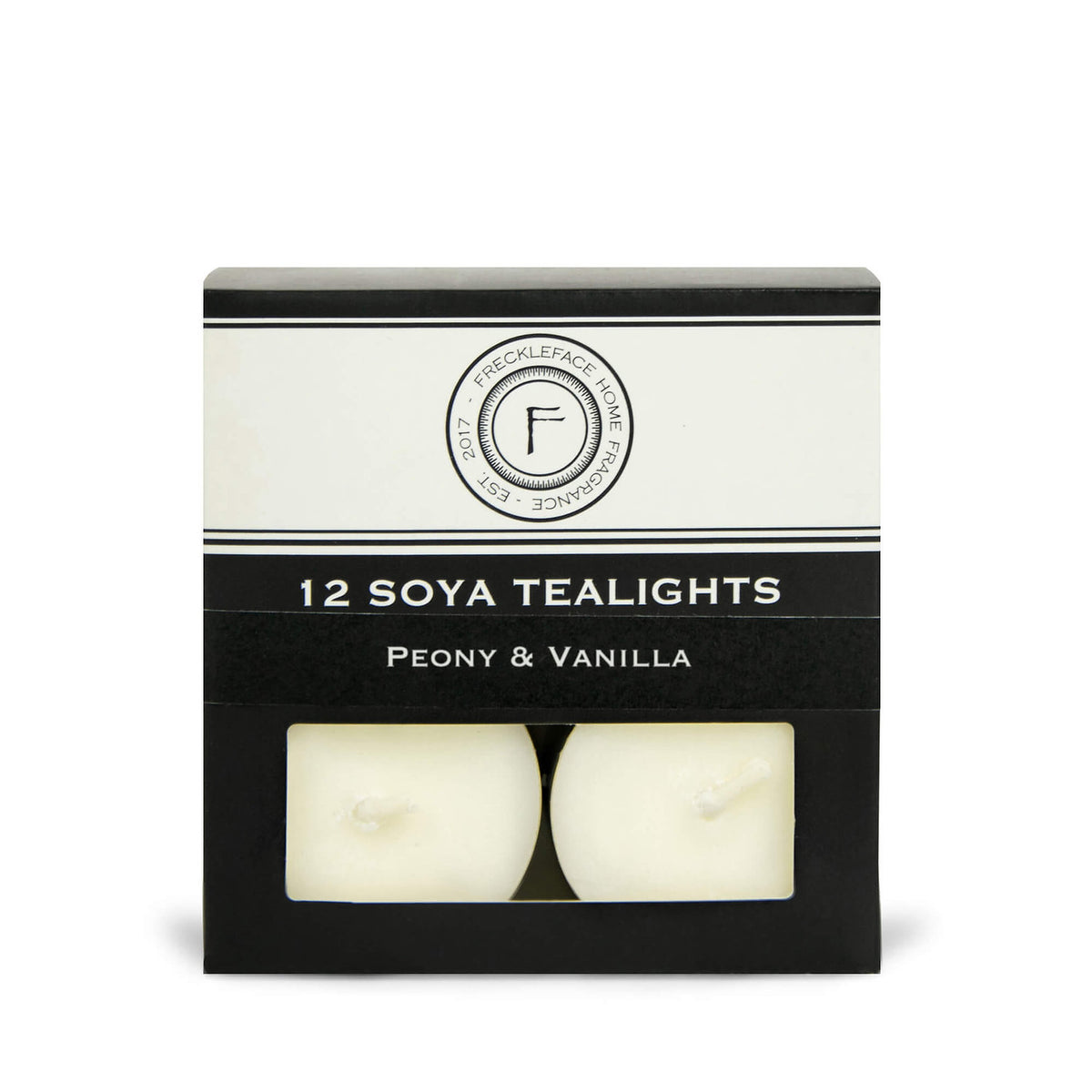 12 Peony & Vanilla Soya Tealights