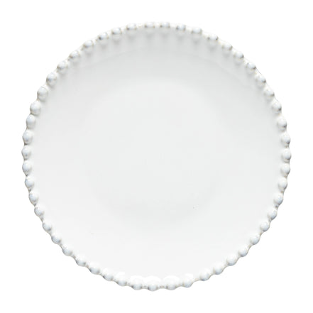Pearl White Bread Plate
