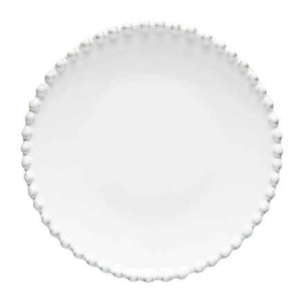 Pearl White Bread Plate
