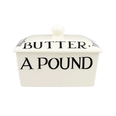 Black Toast Half a Pound Small Butter Dish