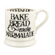 Black Toast Bake Bread 1/2 Pint Mug