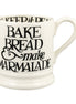Black Toast Bake Bread 1/2 Pint Mug