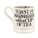 Black Toast Bake Bread 1/2 Pint Mug