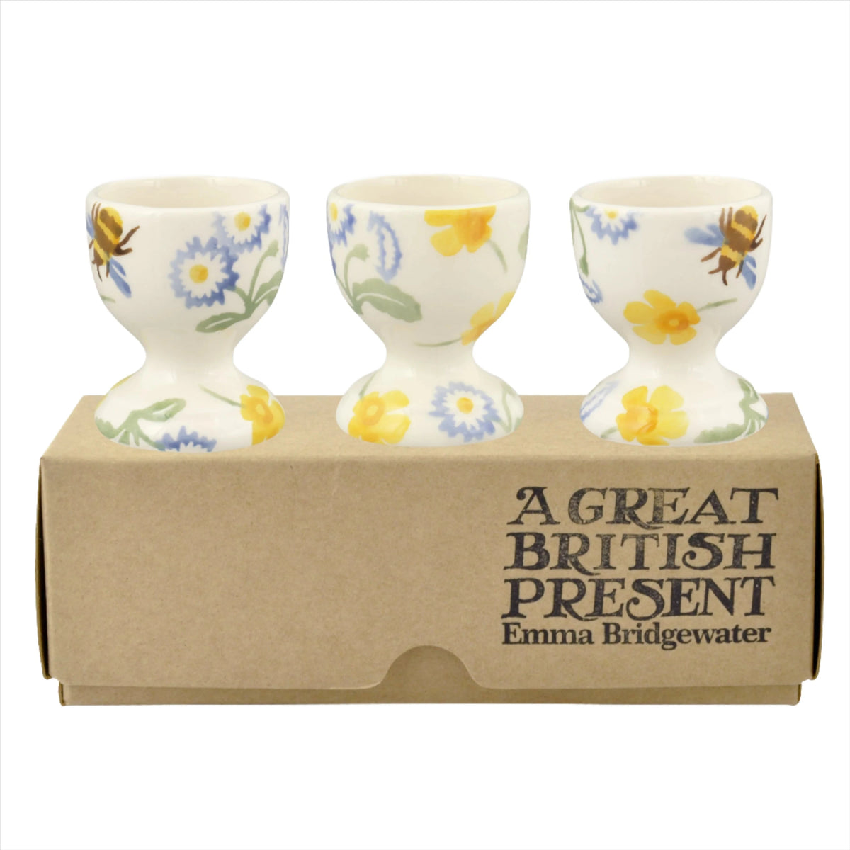 Buttercup & Daisies Set 3 Egg Cups