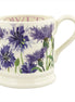 Flowers Cornflower 1/2 Pint Mug