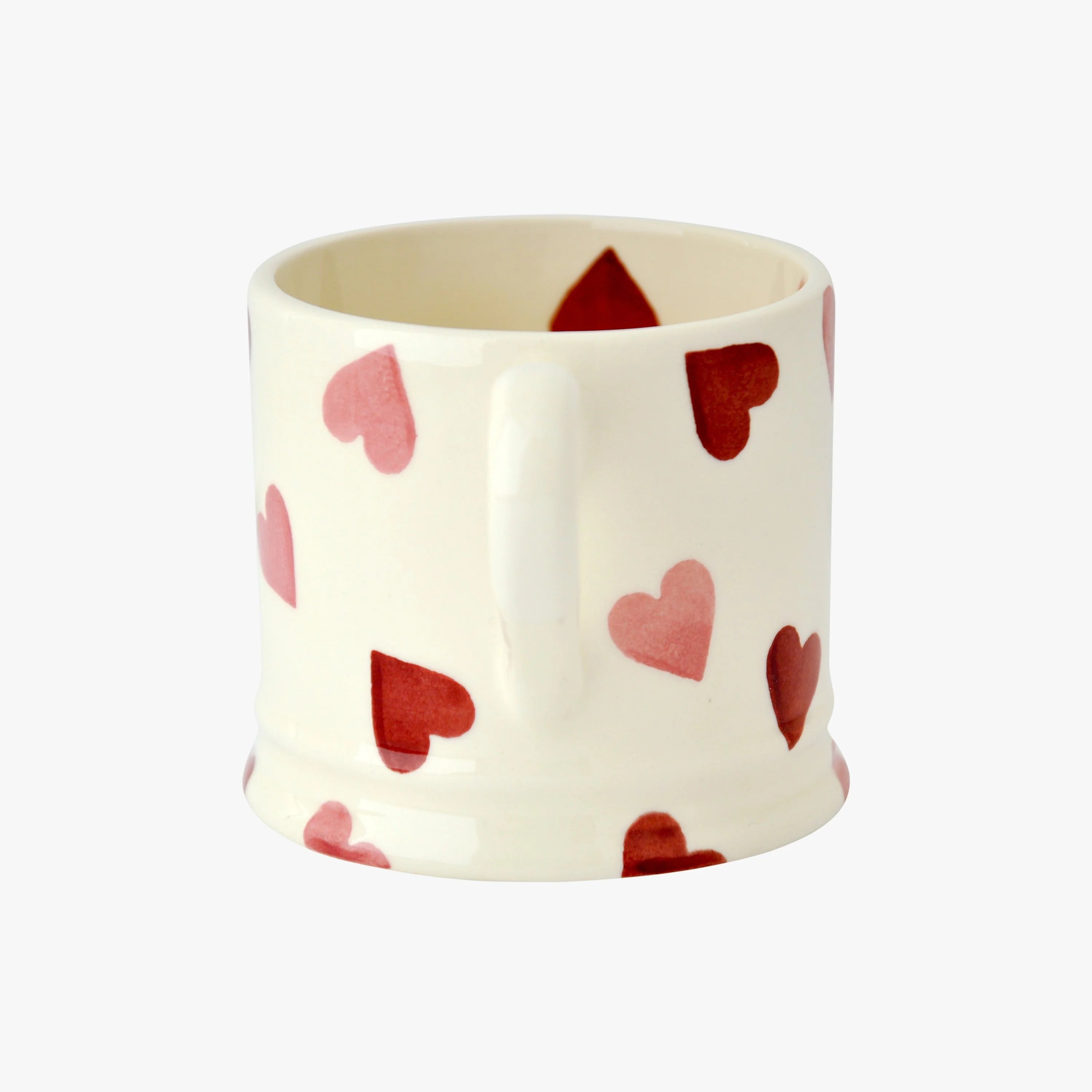 Pink Hearts Small Mug