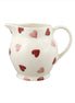 Pink Hearts 1/2 Pint Jug