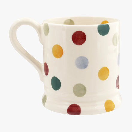 Polka Dot 'Mummy' 1/2 Pint Mug