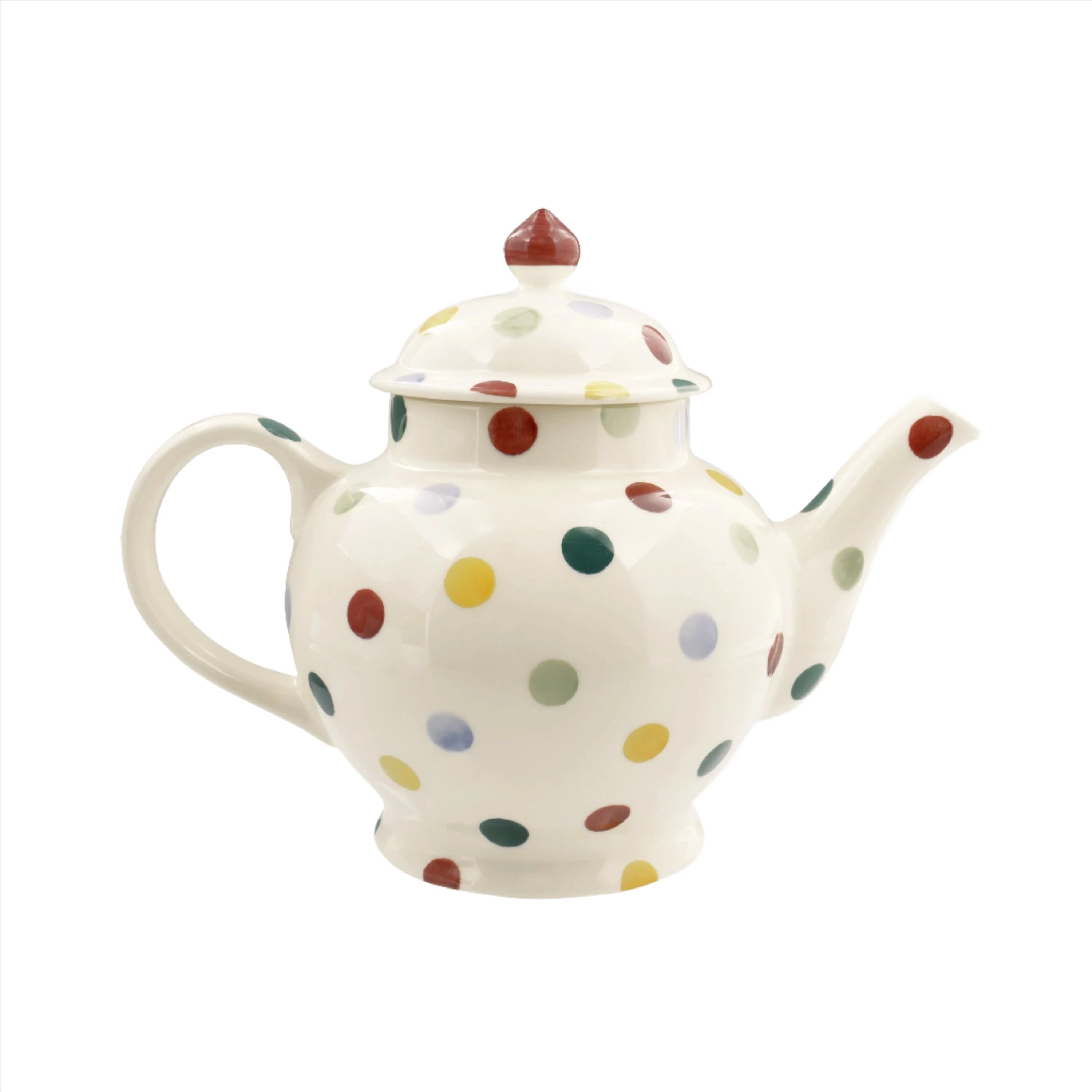 Polka Dot 4 Mug Teapot Boxed
