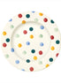 Polka Dot 8 1/2 Inch Plate