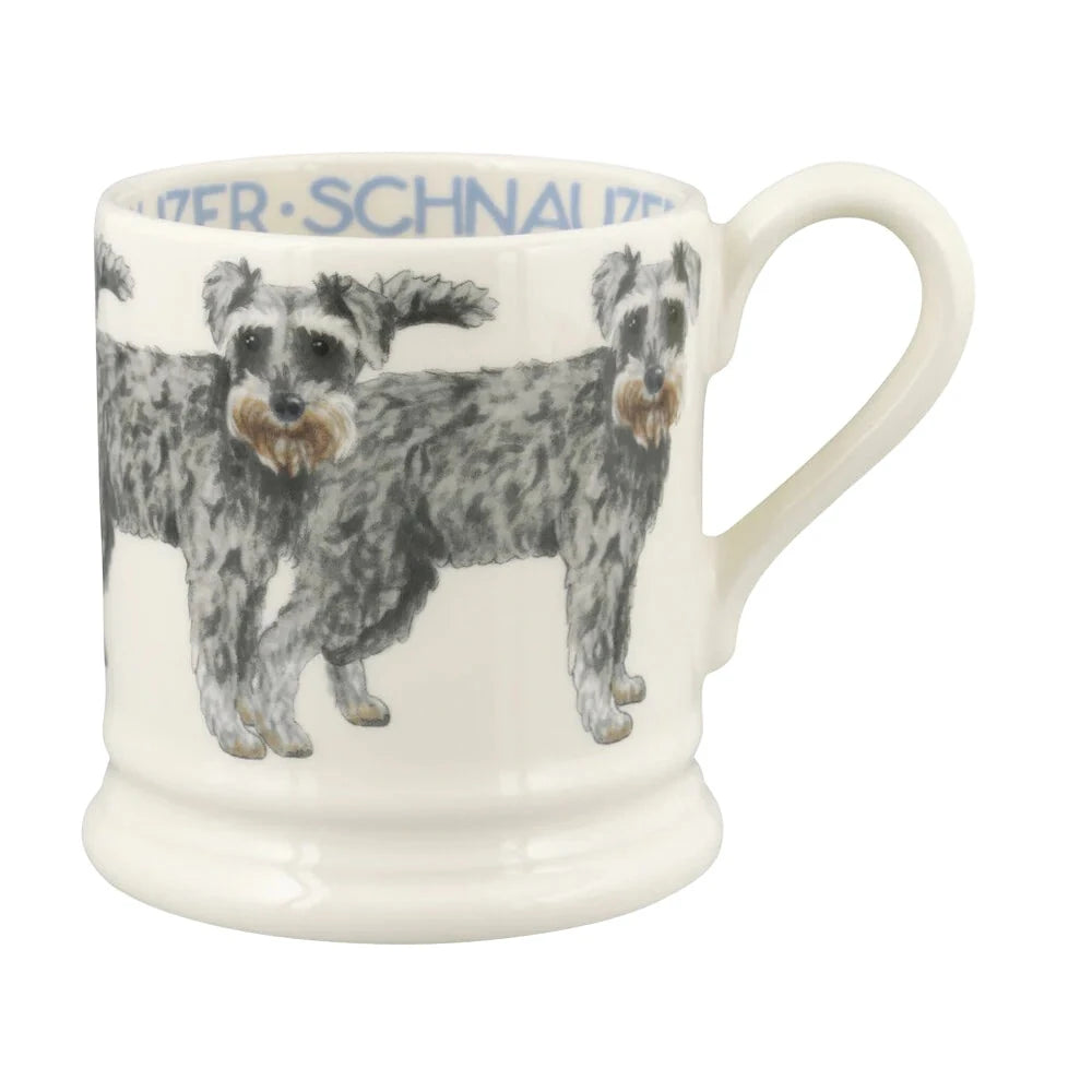 Dogs Schnauzer 1/2 Pint Mug