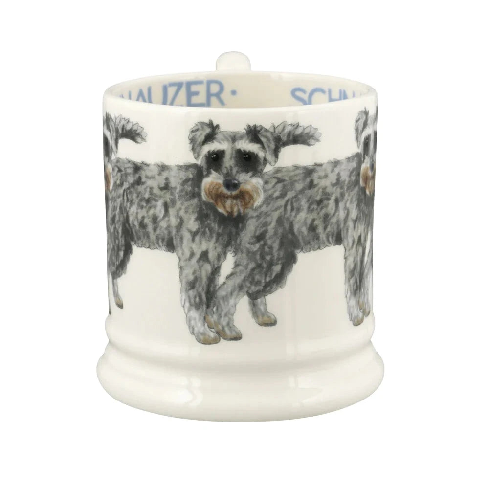 Dogs Schnauzer 1/2 Pint Mug