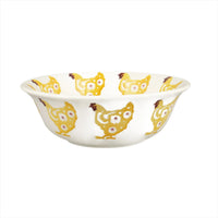 Yellow Hen Cereal Bowl