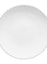 Pearl White Dinner Plate
