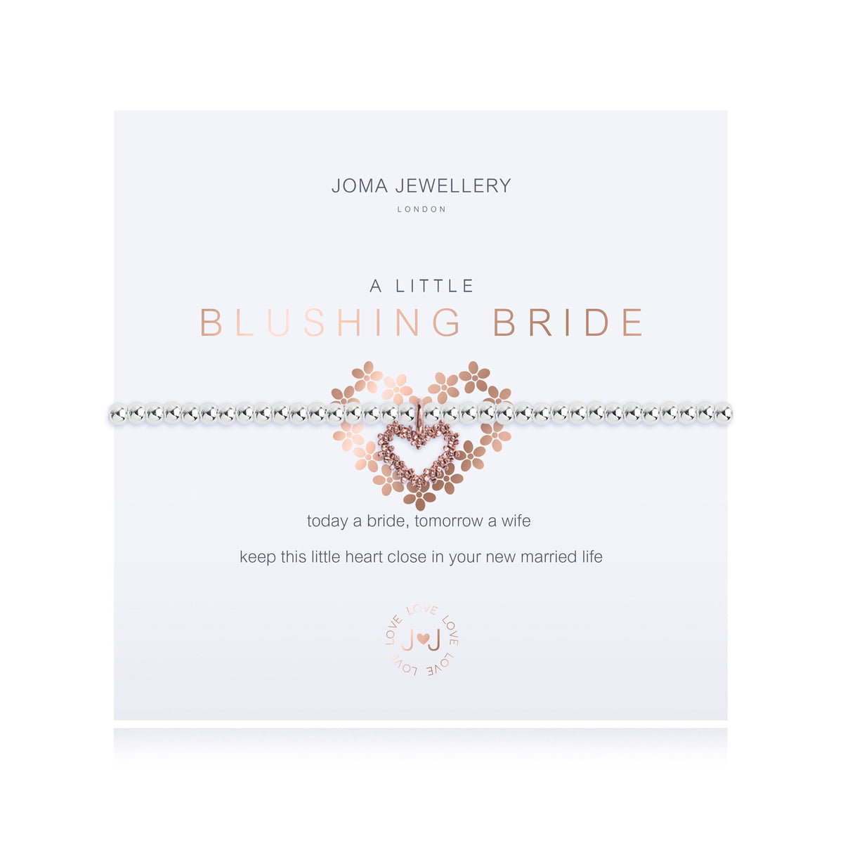 A Little Blushing Bride Bracelet