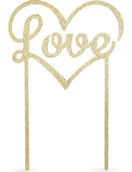 Love cake topper 22cm