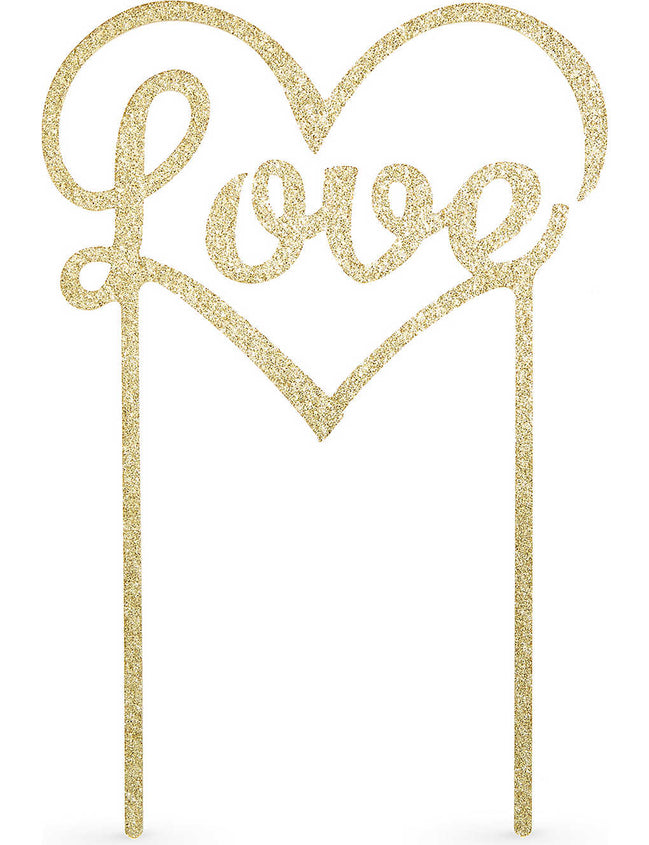 Love cake topper 22cm