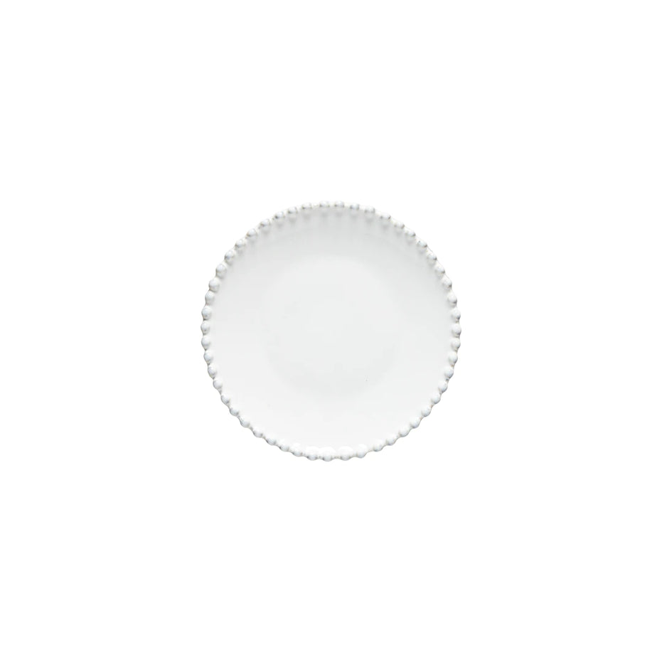 Pearl White Bread Plate