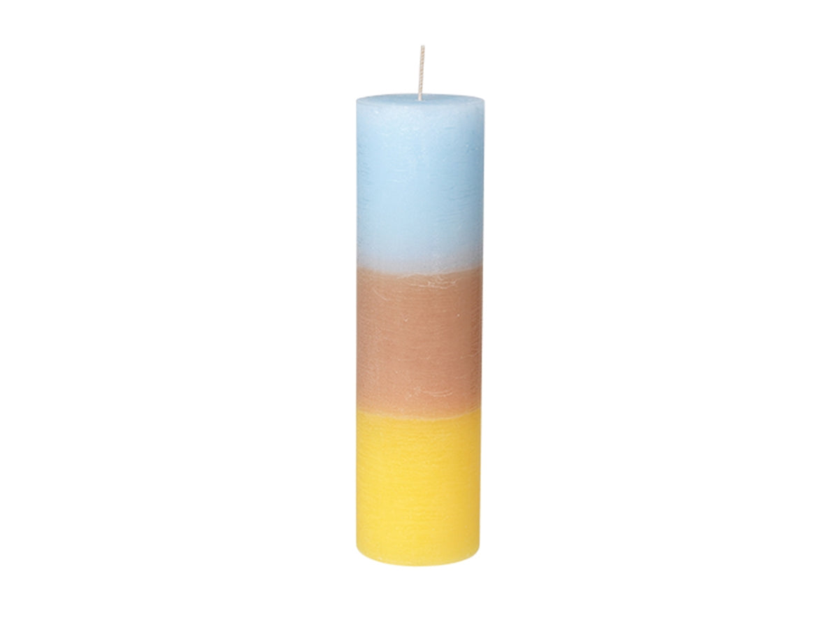 Pillar Candle Rainbow Pineapple Cloud
