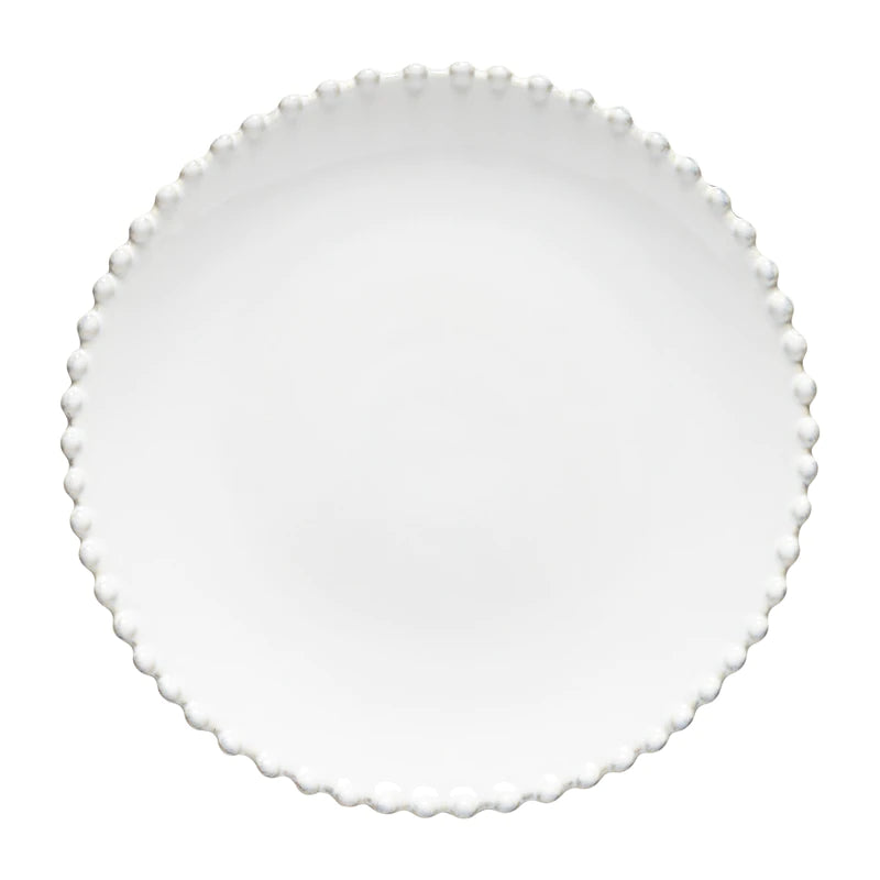 Pearl White Salad Plate