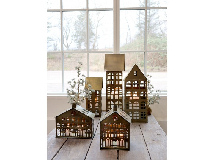Candle House - Antique Brass
