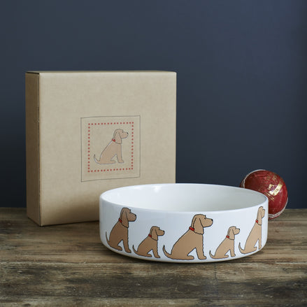 Golden Cocker Spaniel Dog Bowl (Large)