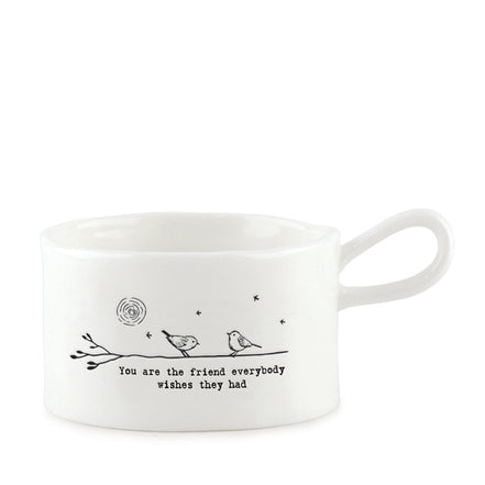 Handled Candle Holder - You Are The Friend