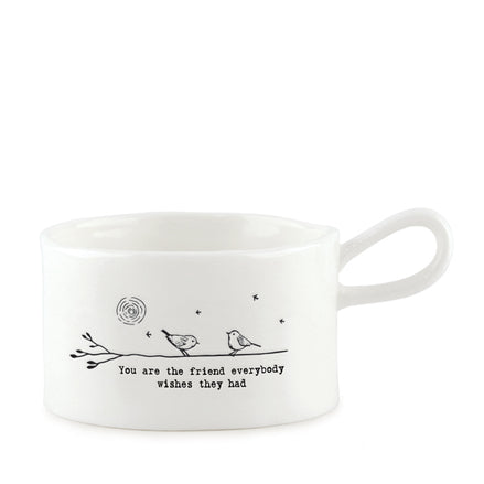 Handled Candle Holder - You Are The Friend