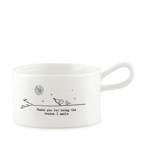 Handled Candle Holder - Reason I Smile