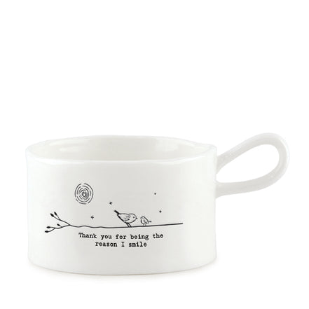 Handled Candle Holder - Reason I Smile