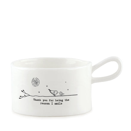 Handled Candle Holder - Reason I Smile