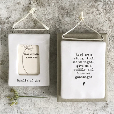 Mini Hanging Frame - Bundle of Joy