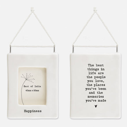 Mini Hanging Frame - Happiness