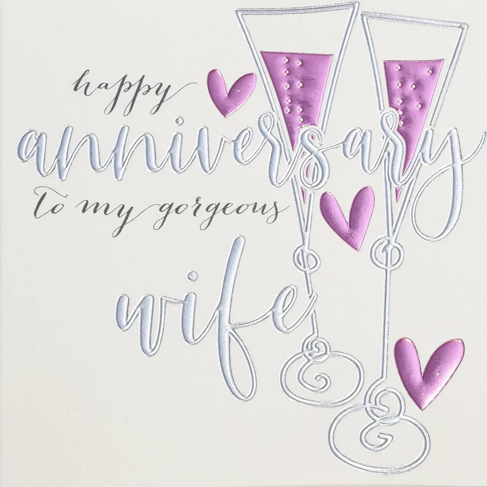 Happy Anniversary to my gorgeous Wife
